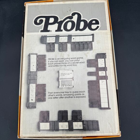 Vintage Probe Game of Words Parker Brothers 1976 Board Game Complete - Picture 6 of 8